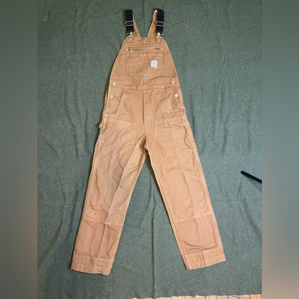 Carhartt R01-M classic duck bib overalls relaxed fit